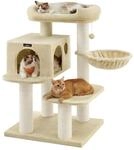 Feandrea Kratzbaum f&uuml;r gro&szlig;e Katzen, M, Katzenturm, Hochbelastbar | 6 extra...