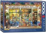 Eurographics 1000 Teile - Der gro&szlig;artigste Buchladen, 48x68cm, Blau, Lila,...
