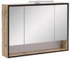 Schildmeyer Spiegelschrank Max 141880, eiche landhaus Dekor, 80,0 x 16,0 x 65,6...