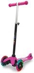 JAMARA 460497 KickLight Scooter pink-Lenker h&ouml;henverstellbar, bewegliche...