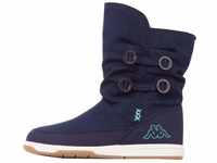 Kappa Mädchen creme winter boots, Blau Navy Mint 6737, 35 EU