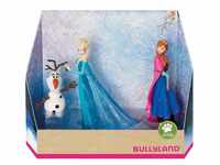 Bullyland 13446 - Spielfiguren Set Prinzessin Elsa, Anna und Olaf aus Walt...