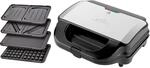 ETA Sandwichmaker 4 in 1 I Sorento I Antihaftbeschichtung f&uuml;r leichte...