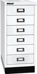 BISLEY MultiDrawer, 29er Serie mit Sockel, DIN A4, 6 Schubladen, Metall, 696