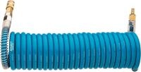 HAZET Druckluft-Spiralschlauch 9040S-10 I hochflexibler Polyreuthan Schlauch mit 7,62