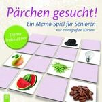 P&auml;rchen gesucht! Thema: Teekesselchen: EIN Memo-Spiel f&uuml;r Senioren mit extragro&szlig;en
