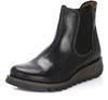 FLY London Damen Salv Chelsea Boots, Schwarz Black 000, 40 EU