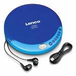 Lenco CD-011BU - CD-Player - Auch f&uuml;r Kinder - Discman - Tragbar | CD-011 - CD