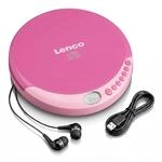 Lenco CD-011PK - CD-Player - Auch f&uuml;r Kinder - Discman - Tragbar | CD-011 - CD
