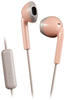 JVC HA-F19M-PT-E Earbuds Kopfhörer mit Headsetfunktion (Farbe Pink x Taupe)