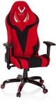 hjh OFFICE 729263 Chefsessel Promoter II Stoff Rot/Schwarz Gaming PC Stuhl...
