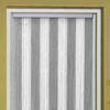 Türvorhang Korda 60 × 190 cm weiß/silber