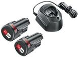 Bosch Akku Starter Set (2 Akku, 12 Volt System, im Karton)
