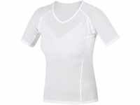 GORE WEAR M Damen Kurzarm Unterhemd, 34, Weiß
