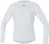 GORE WEAR Herren Windstopper Baselayer Thermo Shirt Langarm, Light Grey/White,...