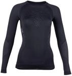 UYN Damen Unterhemd Fusyon UW Unterhemd, Black/Anthracite/Anthracite, XS,...