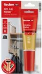 fischer 320 Kilo Kleber 80 ml, Montagekleber in Wei&szlig;, super starker Klebstoff,