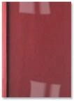 GBC LeatherGrain Thermo-Bindemappen, 100 St&uuml;ck, A4, rot, 3mm