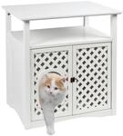 Kerbl Pet Katzenschrank Helena wei&szlig;, 64x46x65cm