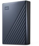 WD My Passport Ultra externe Festplatte 5 TB (mobiler Speicher, Metallgeh&auml;use,