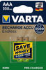 VARTA Batterien AAA, wiederaufladbar, 6 Stück, Recharge Accu Recycled, Akku,...