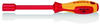 KNIPEX 98 03 11 Steckschlüssel mit Schraubendreher-Griff isolierender