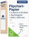 magnetoplan 1227101 Flipchart-Papier