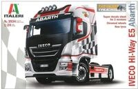 ITALERI 3934S - 1:24 Iveco HI-WY E5 "Abarth" , Modellbau, Bausatz,...