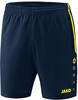 JAKO Unisex Jugend Konkurrence 2.0 Shorts, Marine/Neongelb, 152 EU