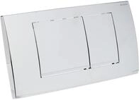 Geberit 115899KH1 Bet&auml;tigungsplatte, chrom/geb&uuml;rstet