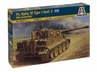Italeri 510006507 - 1:35 IT WW2 Panzerkampfwagen VI Tiger I Ausführung E, grün