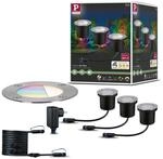 Paulmann 94275 Plug & Shine LED Au&szlig;enleuchte Zigbee Bodeneinbauleuchte RGBW