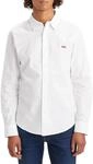 Levi's LS BATTERY HM SHIRT SLIM.. Herren, Wei&szlig;, M