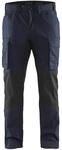 Bl&aring;kl&auml;der 14591845 Diensthose Stretch, Dunkles Marineblau / Schwarz, D96
