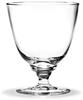 Holmegaard Glas mit Fuß 35 cl Flow aus mundgeblasenem Glas für Getränke, klar