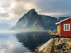 Rasch Tapeten 101119 - Fototapete mit einer norwegischen Landschaft aus der...