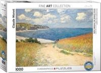 EuroGraphics EG60001499 Puzzle Strandweg zwischen Weizenfeldern von Claude Monet