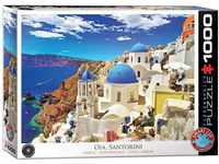 Eurographics 1000 Teile - Oia auf Santorini Griechenland