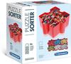 Clementoni Puzzle-Sortierer - 6x stapelbare Sortierhilfe Schalen für...