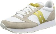 Saucony Jazz Original Vintage Damen Sportschuhe, WHITE/GOLD, 37