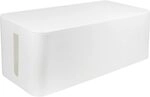 LogiLink KAB0063 - Kabelbox gro&szlig; (407 x 157 x 133,5 mm), wei&szlig;