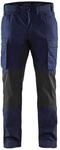 Bl&aring;kl&auml;der 14591845 Diensthose Stretch, Marineblau / Schwarz, C48