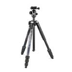 Manfrotto Element MII Kamerastativ, Aluminium Reisestativ mit Kugelkopf und