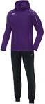 JAKO Kinder Trainingsanzug Polyester Classico mit Kapuze, nightblue/citro, 164, M9450