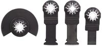 Makita B-67480 Starlock Tauchs&auml;geblatt-Set 4-tlg. f&uuml;r Holz, Holz mit