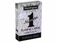 Winning Moves - Number 1 Spielkarten - Platinum Deck - Kartenspiel - Alter 6+ -