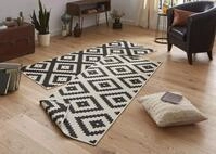 NORTHRUGS Outdoor Teppich Malta-Wendeteppich Wetterfest Modernes Geometrisches Muster