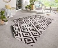 NORTHRUGS In- und Outdoor Teppich Malta 160x230cm - Wendeteppich Wetterfest Modernes