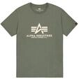 Alpha Industries Basic T-Shirt T-Shirt f&uuml;r Herren Vintage Green