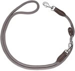 HUNTER Vario-Hundeleine FREESTYLE, Farbe: grau, stufenlos verstellbare L&auml;nge,